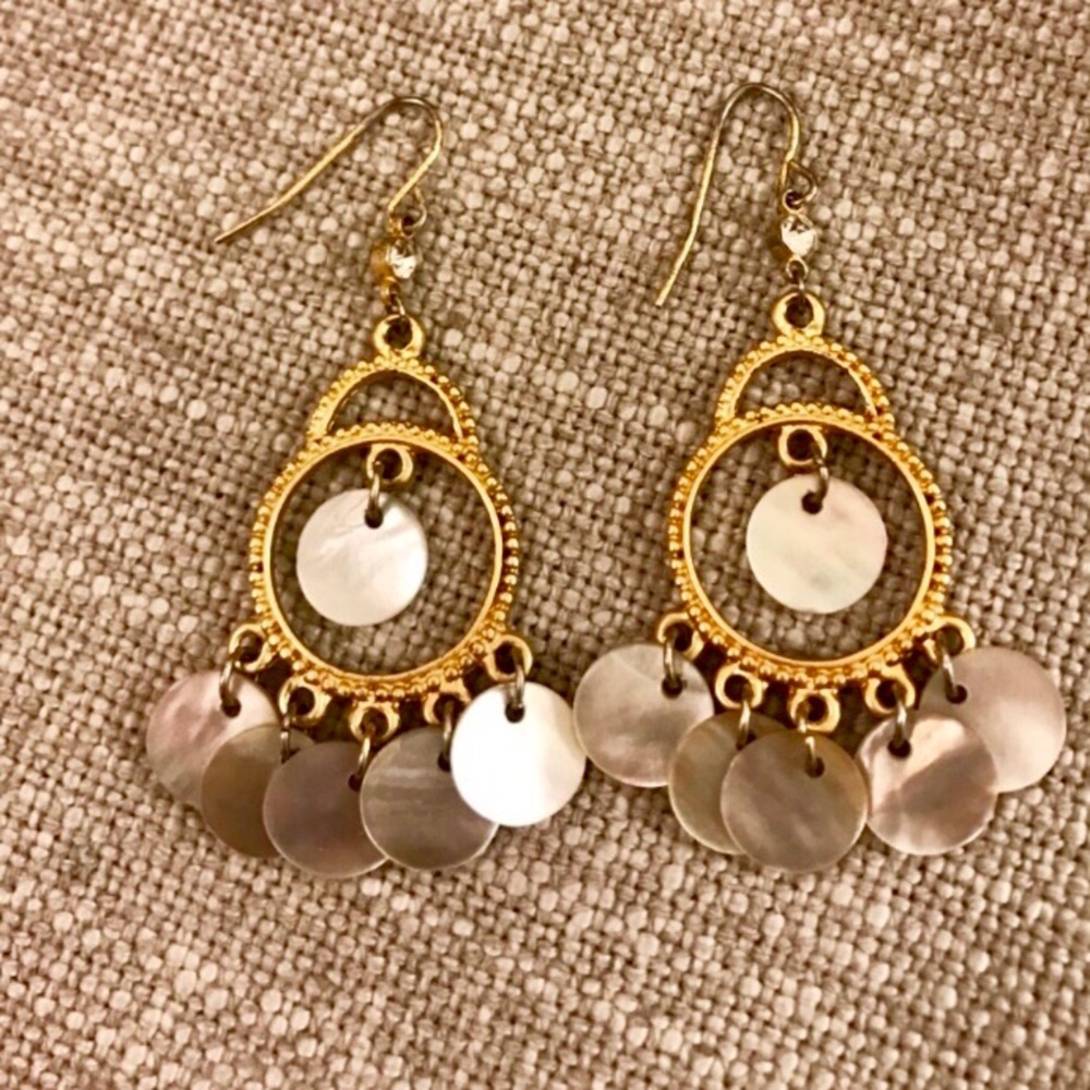 Gold Chandelier Earrings